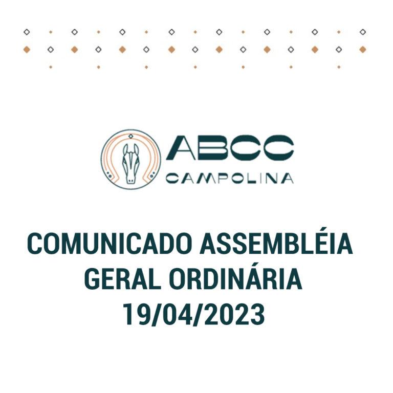 Convocação Assembléia Geral Ordinária
