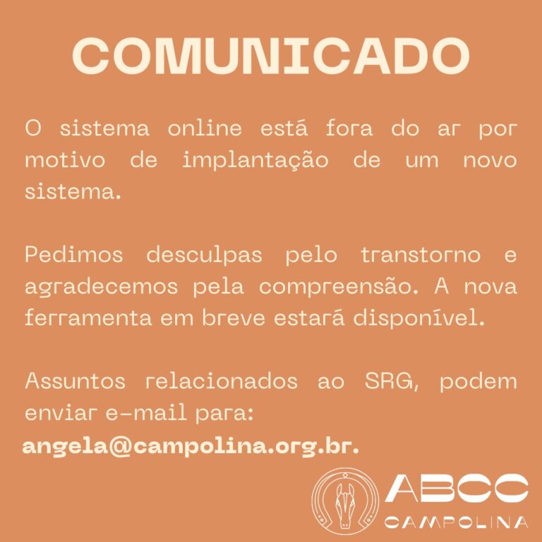 Comunicado de Férias Coletivas