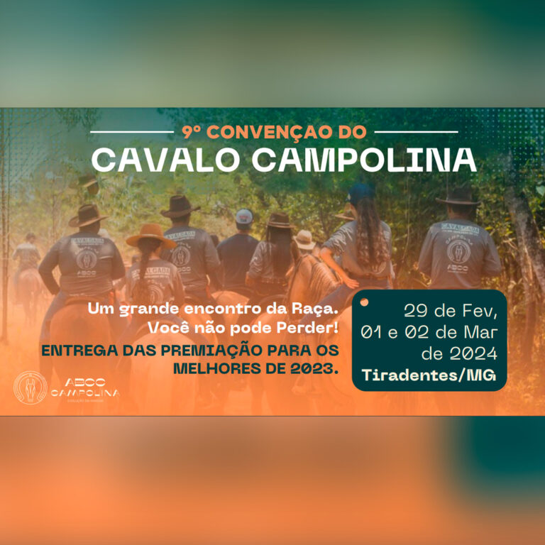 9ª Convenção do Cavalo Campolina