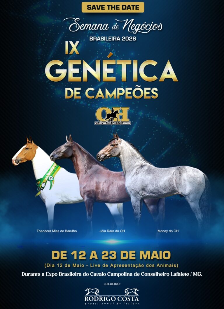 IX Leilão Campolina Genética de Campeões